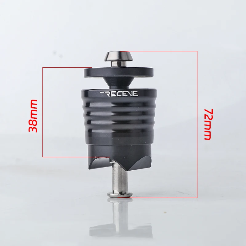 RECEVE Folding Bike Rear Shock Absorber Bicycle Suspension Rear Bumper Titanium Alloy Shock Absorbers For Brompton P/T/G Line