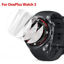 HD Clear Soft TPU Hydrogel Screen Protector Films for 9PCS (For OnePlus Watch 3)
