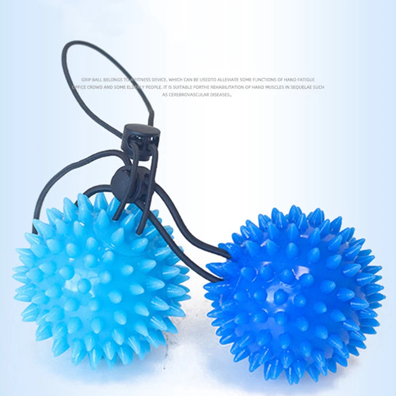 Massage Ball Tactile Touch Ball Hand and Foot Muscle Relaxation Grip Strength Training Rehabilitation Soft Thorn hand strengthener finger trainer finger strength trainer forearm exerciser wrist exerciser hand grip trainers hand grip exerciser hand exerciser hand trainer hand dynamometer
