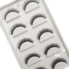 New 28 Style 5 Pairs Natural Mink False Eyelashes Makeup Eyelash Extension Fake Eye Lashes Faux Cils Make Up Beauty Cilios 6