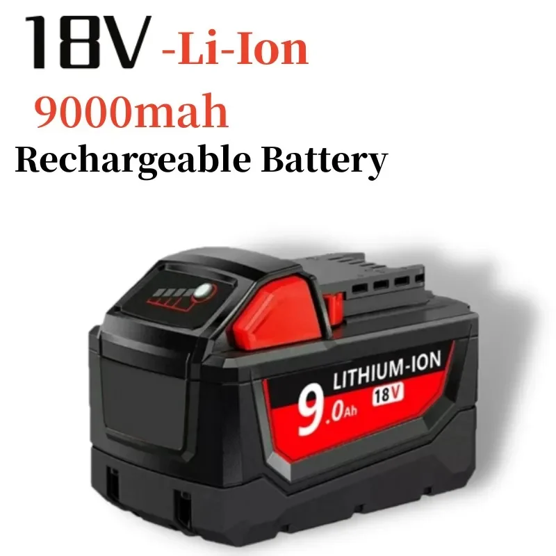

18V 9000mAh screwdriver tool battery, lithium-ion M18 battery. (Applicable to M18 48-11-1820 and other series tools)