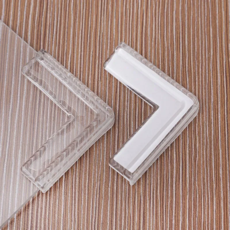 Silicone Furniture Pads 1/24PCS Transparent Anti Collision Angle