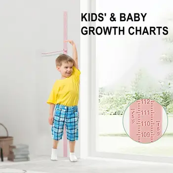 Children Height Ruler Children Height Chart Kids Height Measurement Ruler Reusable Growth Chart For Bathroom Living Rooms 1