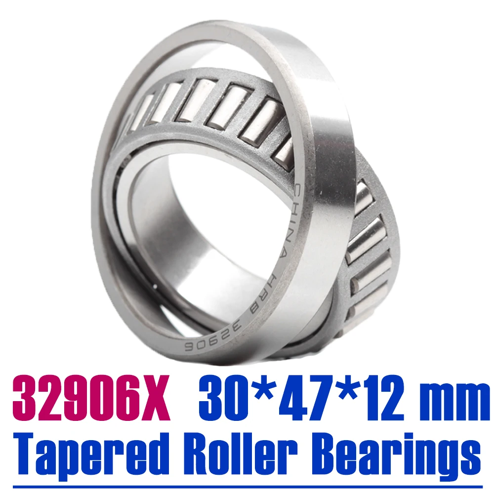 SUOFEILAIMU 1x Kegelrollenlager 32906 – 30x47x12 Mm, Einreihig, Ersatz Für Viele Marken