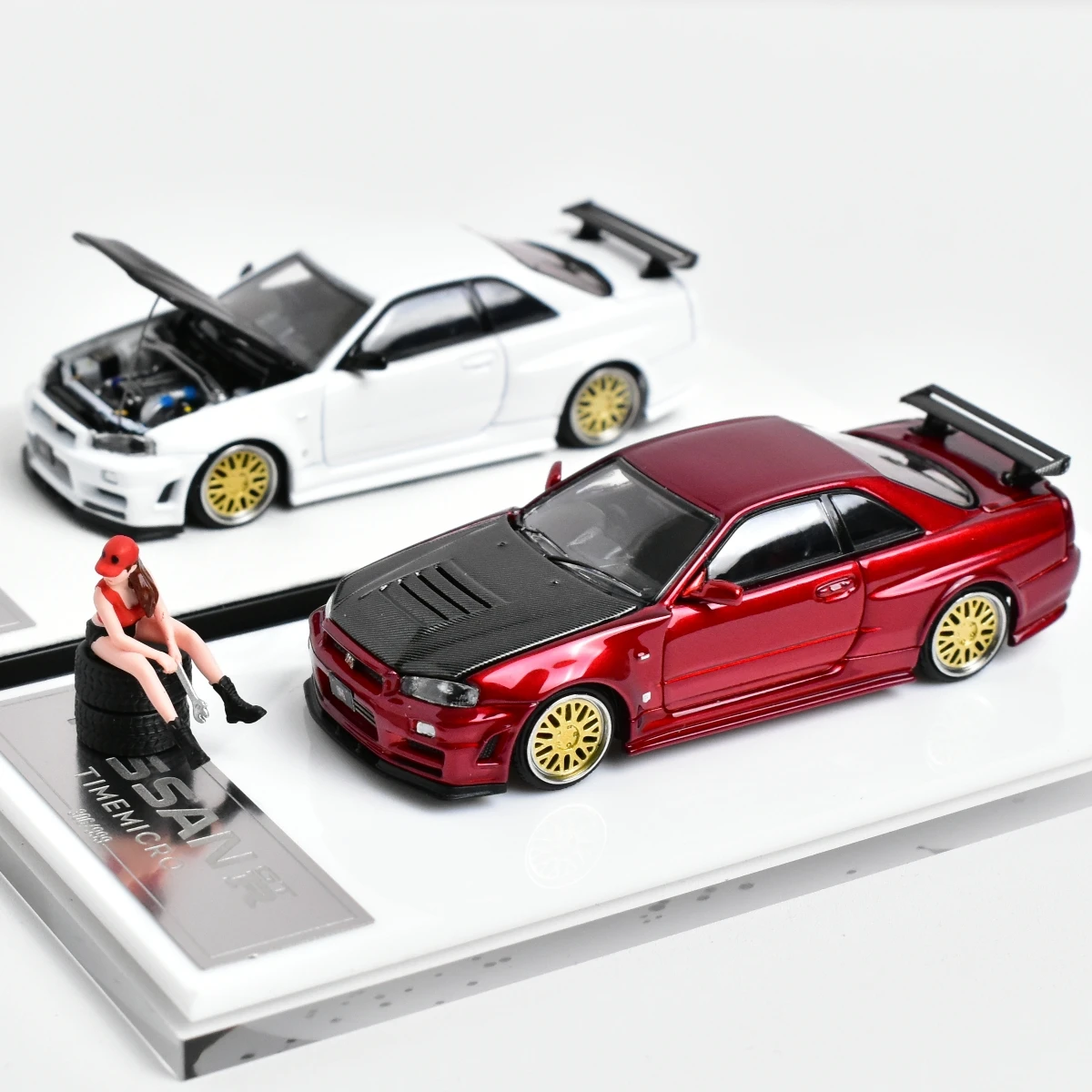 

TM Time Micro 1:64 GTR R34 Car Model