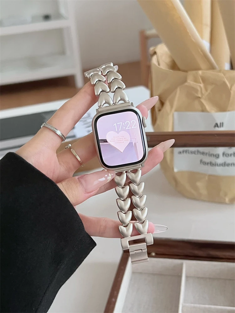 Woman iWatch Bracelet Band For Apple Watch Series Ultra 8 7 6 5 SE  40/44/45/49mm