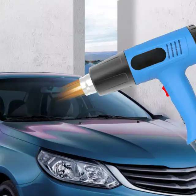 2000W Hátsó Takaró Hőmérséklete A Hőfegyver -Ipari Elektromos Pisztoly Zsugorító Szerszám