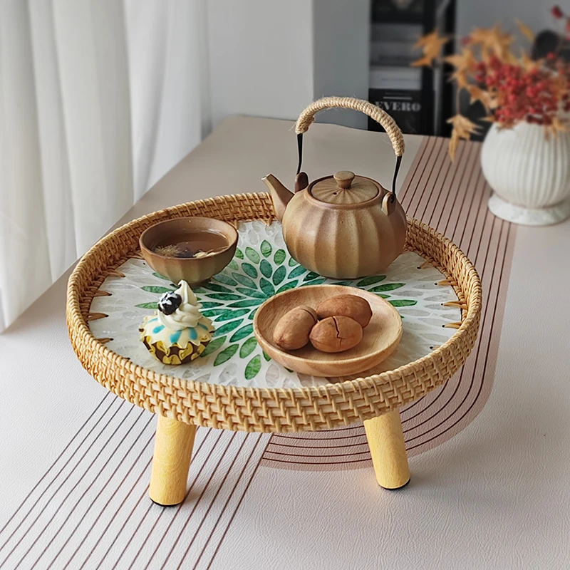 Rattan Classic Coffee Tables Modern Luxury Nordic Designer Apartments ... - Nordic Luxury Apartments With In-Unit Coffee And Smoothie Bar