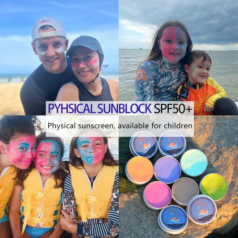 Bali Zinc Sunscreen Mud Stick Color Snorkeling Outdoor Summer Surfing  Special Protection Coral Water Sports - AliExpress