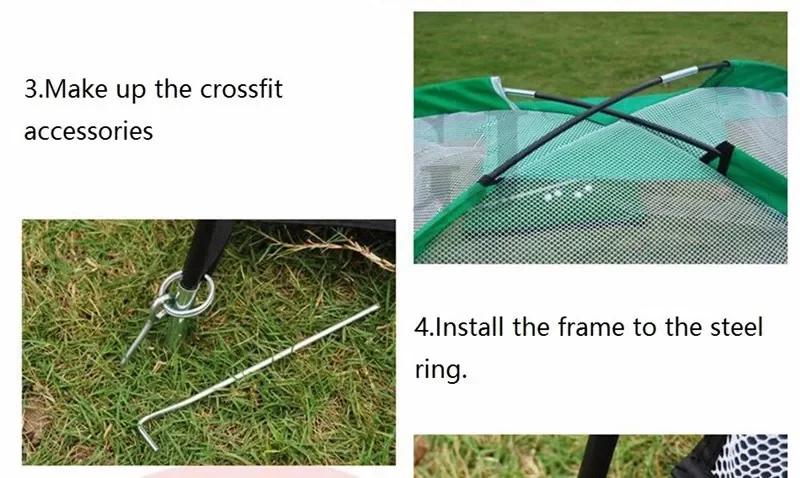 2M Golf Praxis Net Golf Schlagen Käfig Indoor Outdoor Garten Grasland Praxis Zelt Golf Training Hause Sport Ausrüstung XA147 + A – Detail 9
