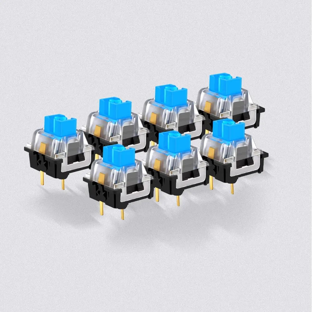 รูปสินค้า สวิตช์ RGB MX 3Pin สำหรับคีย์บอร์ดเกมมิ่ง สัมผัสเงียบ หลายสี