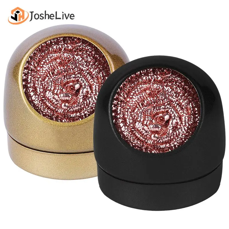

Desoldering Soldering Iron Mesh Filter Cleaning Nozzle Tip Metal Wire With Stand Set Cleaning Steel Ball Mesh Filter Tin Remove
