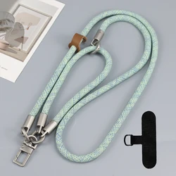 Adjustable Crossbody Anti - Lost Cellphone Strap with Card Holder for Outdoor and Daily Use (Green)