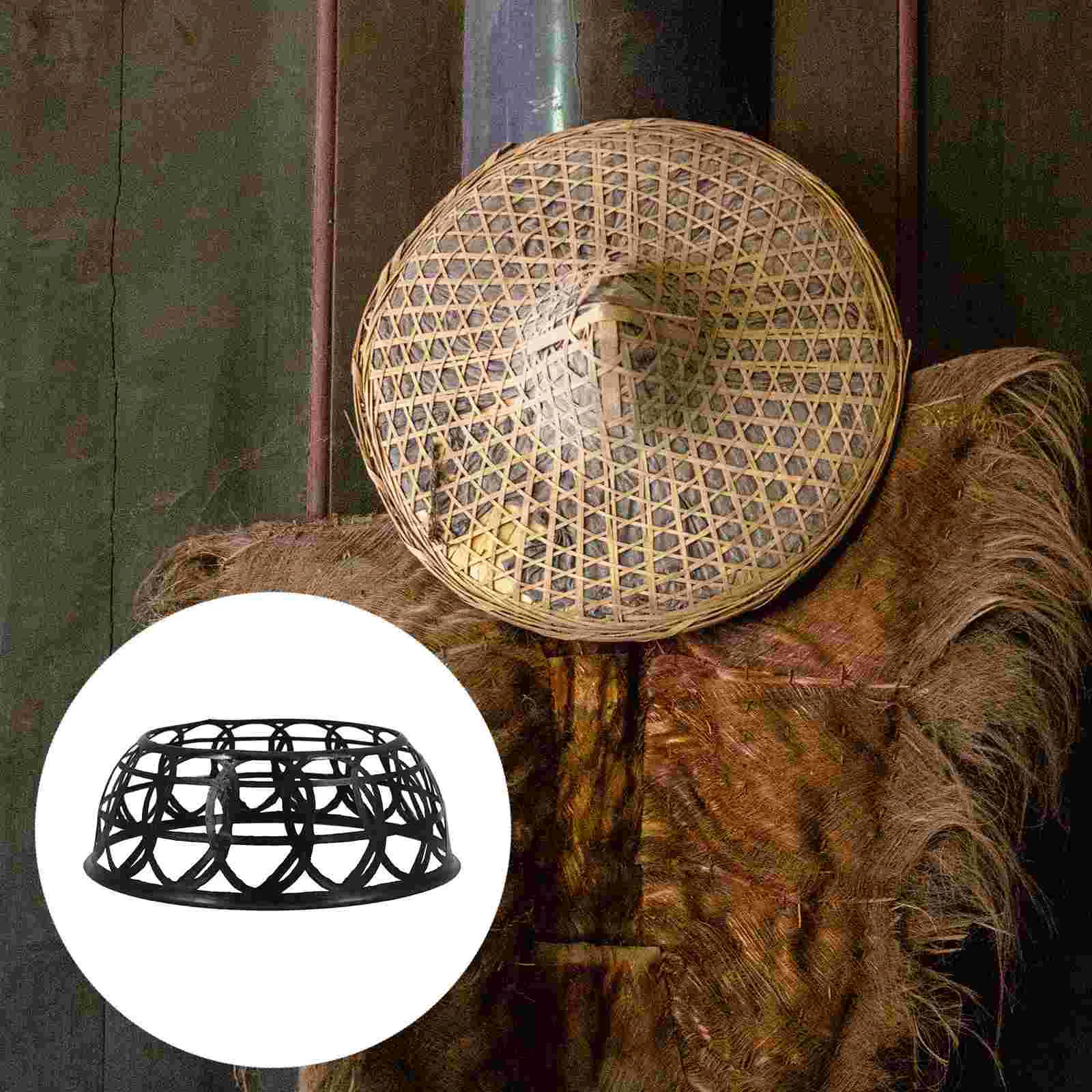 10 Pcs Inner Ring of Bamboo Hat Holder The Plastic Hardhats Construction Baseball Insert