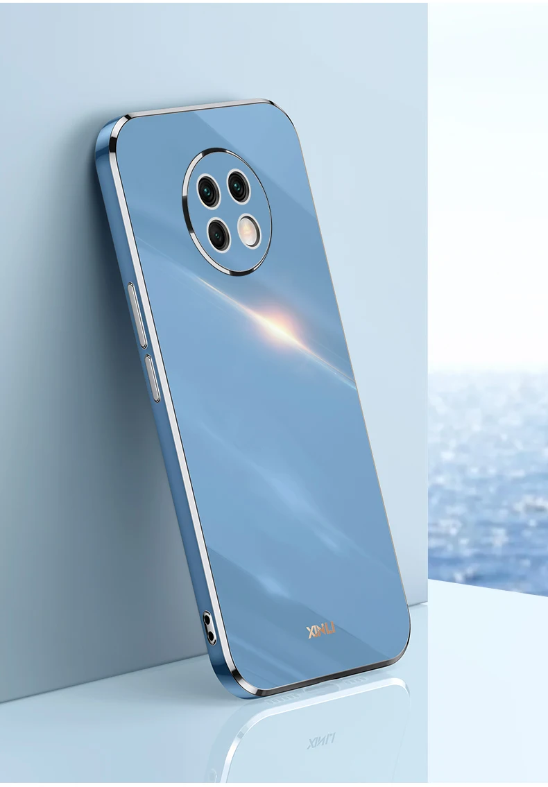 Bling mekana četvrtasta luksuzna pozlaćena telefonska torbica 3D Laser za XiaoMi RedMi Note 8 8T 9 9A 9s 9T 10 10s 10T 10 NFC 7 Pro_voghion.com