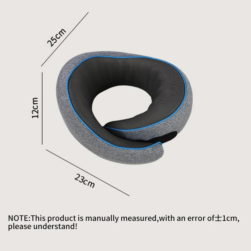 YOMDID New U-Shaped Memory Foam Neck Pillow Cervical Vertebra Travel Portable Noon Break Pillow Healthcare Sleep Camping Pillow 6