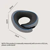 YOMDID New U-Shaped Memory Foam Neck Pillow Cervical Vertebra Travel Portable Noon Break Pillow Healthcare Sleep Camping Pillow 6