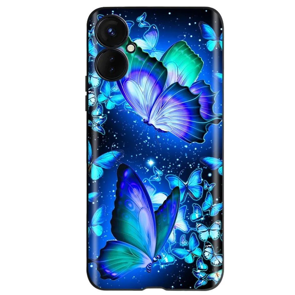 Tecno Spark 9 Pro Silicone TPU Soft Protective Case Cover