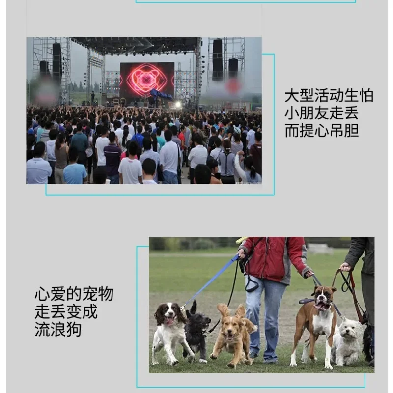 Mini Dog GPS Bluetooth 4.0 Tracker Anti-Lost Device Round Anti-Lost Device Pet Kids Bag Wallet Tracking Smart Finder Locator