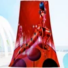 L-Ladybugs Beach Towels Shower Towel Sauna Travel Spa Microfiber Quick Dry Gym Accessories Cute Room Decor 6