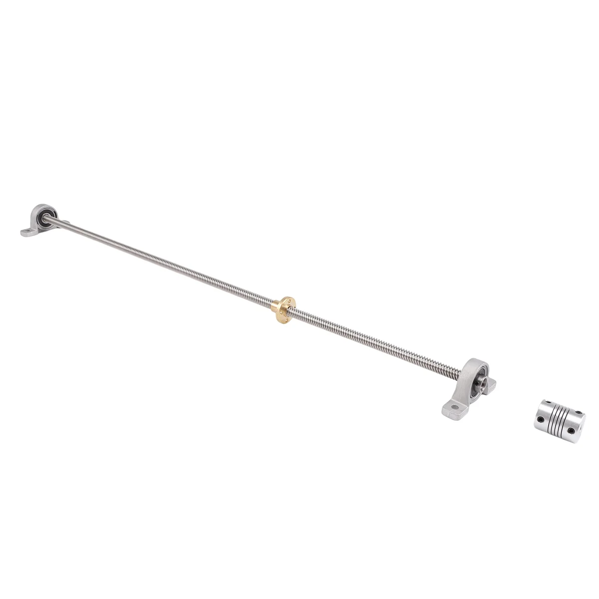 

T8 8mm 500mm Lead Screw Rod with Nut Pillow Block Mounted CNC Set For 3D