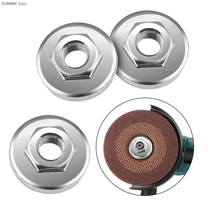 

New 1x 100 Angle Grinder Press Plate Angle Grinder Pressure Plate Modified Splint Pressure Plate Cover Hexagon Nut Fitting Tool