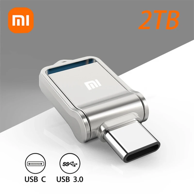 

USB-флеш-накопитель Xiaomi 2T 1T, 128/256/512 ГБ