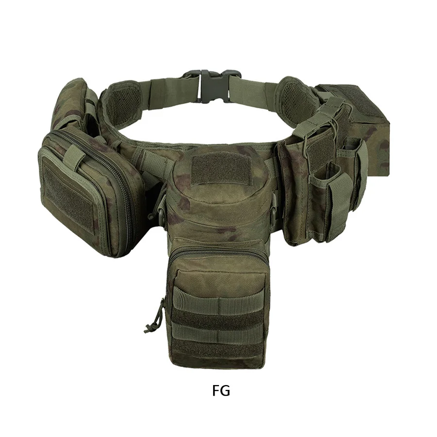 YAKEDA Camouflage Training Taille Abdeckung Outdoor MOLLE Gürtel Multifunktionale Tragetasche – Detail 12