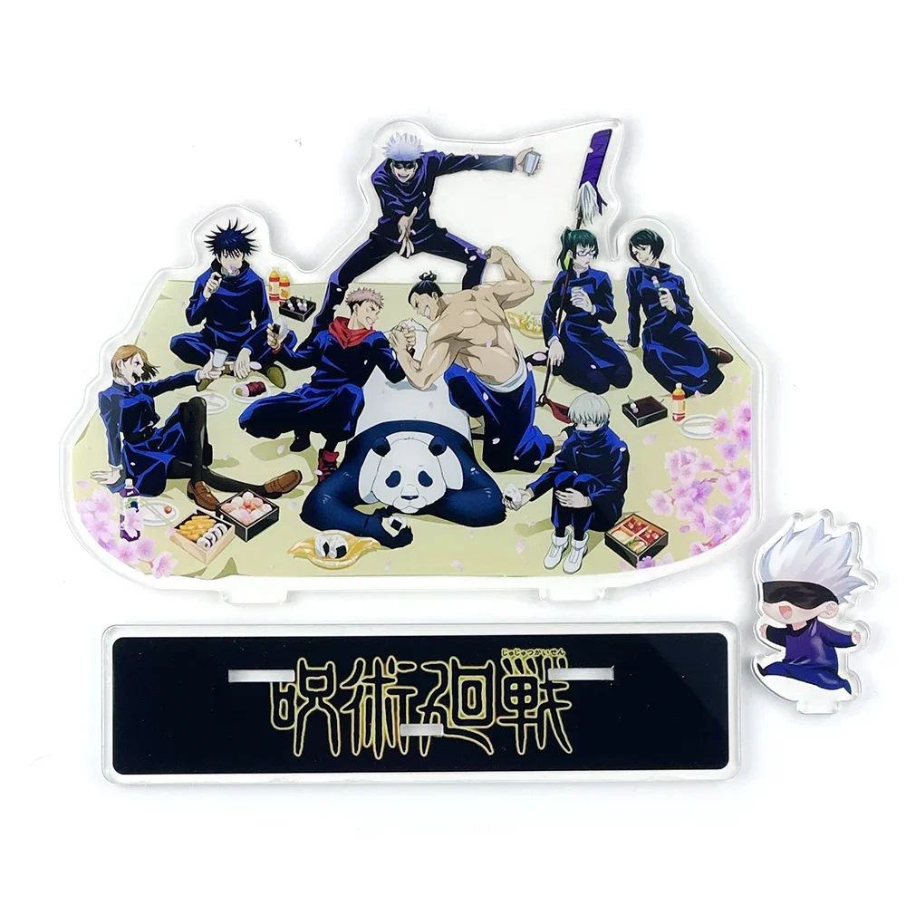 

BIG SIZE group Itadori Megumi Kugisaki Gojo Maki Toge Panda acrylic standee figurines desk decoration