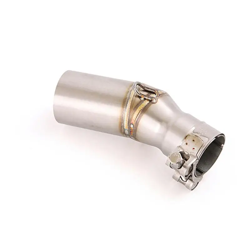 Middle Tube For Kawasaki Versys 250 300 Motorcycle Exhaust Muffler Mid Pipe Stainless Steel Connect 51MM Tips Any year - Image 2