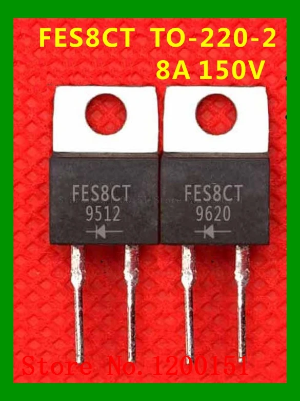 

FES8CT TO-220-2 8A 150V