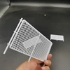 Mini Scale 1/35 1/64 1/87  Diy Sand Table Scene Fence Rails Model ABS Isolation Net For Railway Landscape Layout Diorama Kits 3
