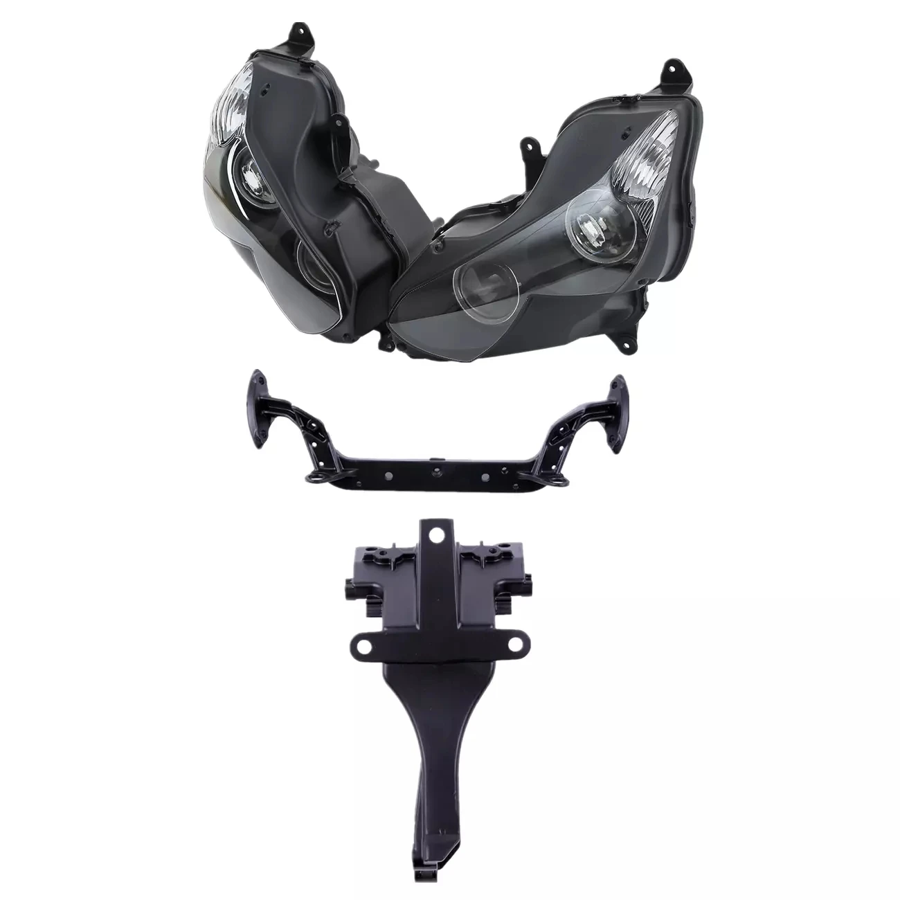 

Передняя фара и обтекатель, зеркальный держатель для стойки, подходит для Kawasaki Ninja ZX14R 2012-2023 2018 2015, аксессуары для мотоциклов