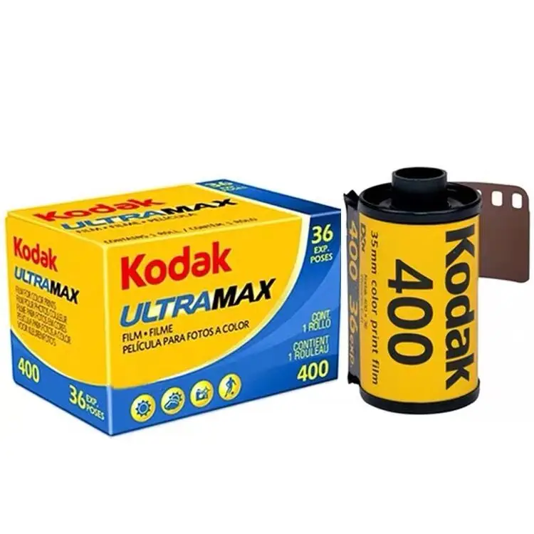 Kodak UltraMax 400 Color Printing 135-36 35mm Film 36 Exposures 1/2/3/5/10 Roll Kodak Film Photo Paper for M35 / M38 H35 Camera
