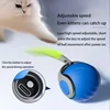 Smart Cat Toys Balls Automatic Interactive Pet Electric Rolling Teaser USB Rechargeable Kitty Moving Bouncing ball Mouse Car toy 2