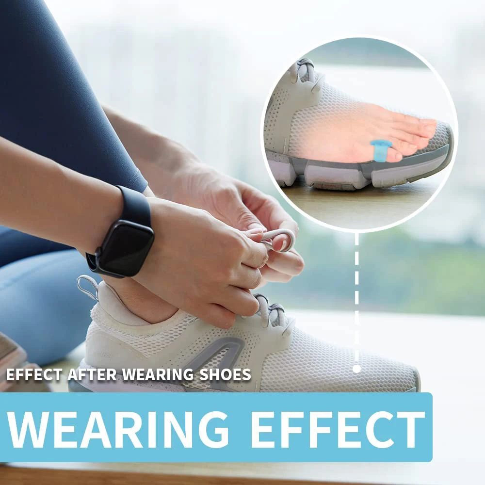 Toe Separators Finger Feet Protector 2pcs Gel Toe Separator Pinky Toe Spacers Little Toe Cushions for Preventing Rubbing Tool