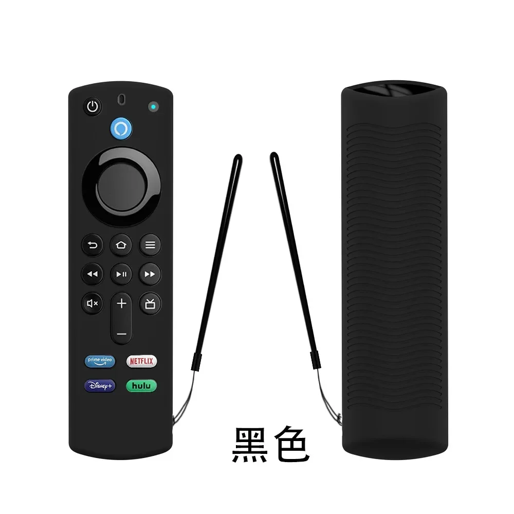 Silicone Cover for 2021 Amazon Alexa Voice Fire TV Stick 3rd Gen Remote Control Luminous Protective Sheath