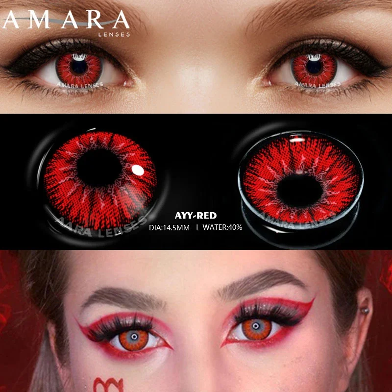 Vibrant Color Contact Lenses for Anime and Cosplay – Yearly Wear
