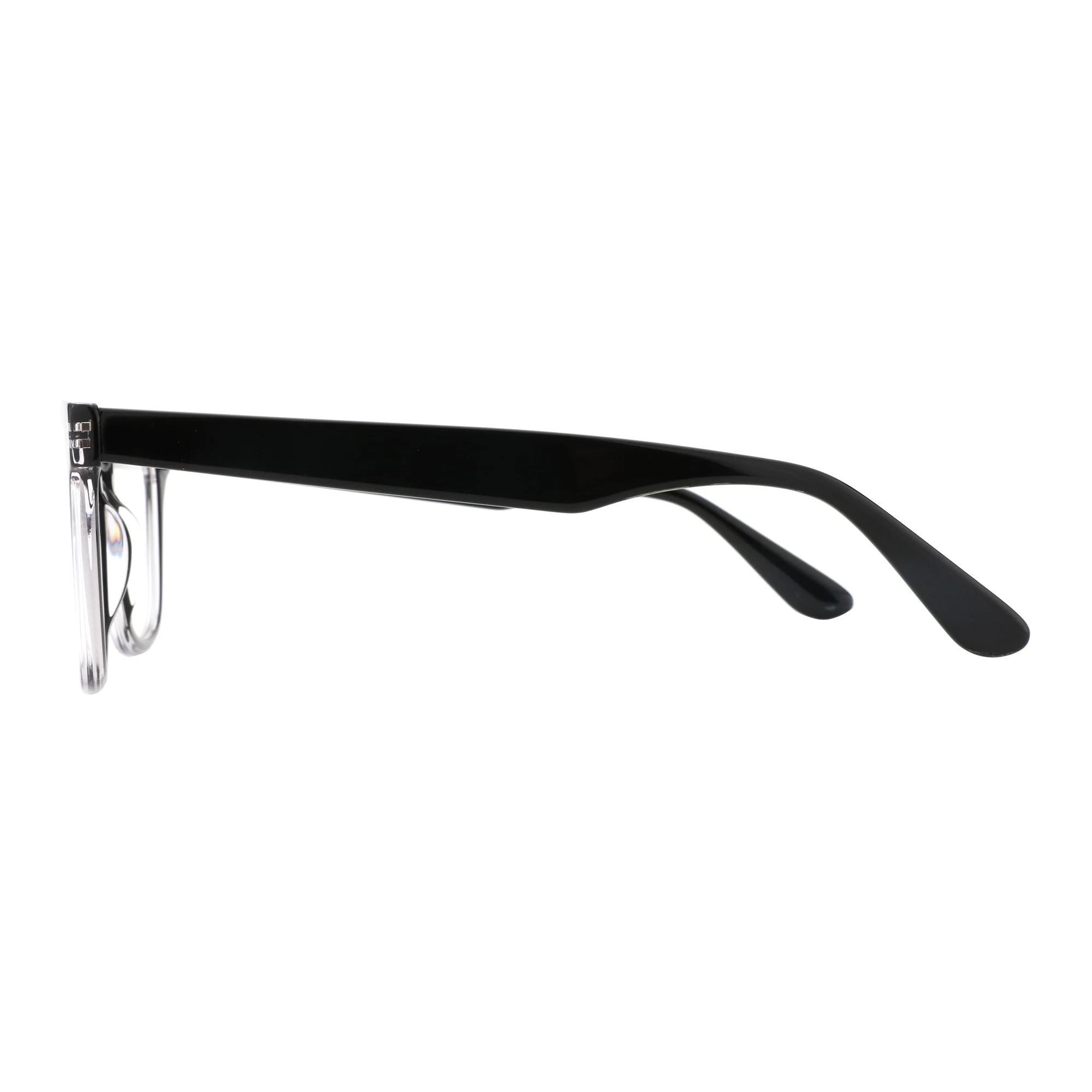 ZENOTTIC Handgefertigte quadratische Acetat-Brille, Neuheiten, Herren-Myopie, verschreibungspflichtige Brillen für Anti-Blue-Ray-Photochrome – Detail 9