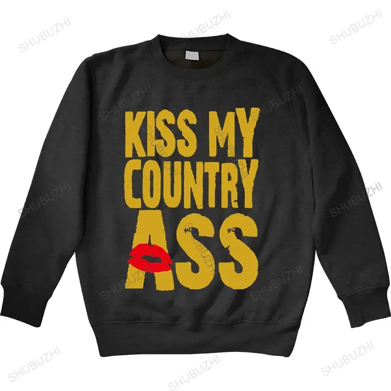 

Толстовка мужская с надписью «Kiss My COUNTRY»