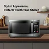 QJTOSHIBA Countertop Microwave Oven 0.9Cu Ft 10.6 Inch Removable Turntable 900W 6Auto Menus Mute & ECO Mode Child Lock LED Ligh 6