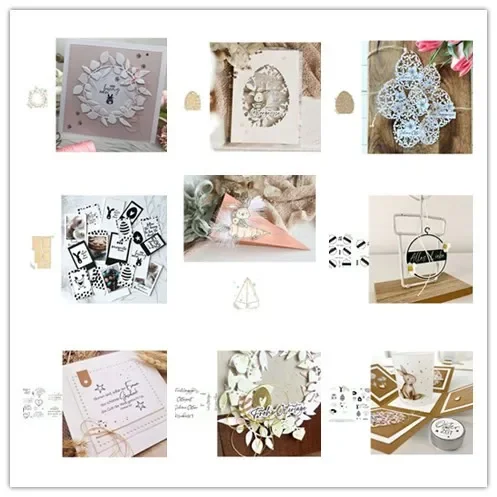 Presell Easter Stamps and dies for DIY Scrapbooking/photo album Decorative Embossing DIY Paper Cards