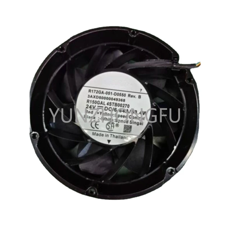 

R172GA-051-D0550 3xd50000049451 24V 6.6A 158,4 W импортный вентилятор