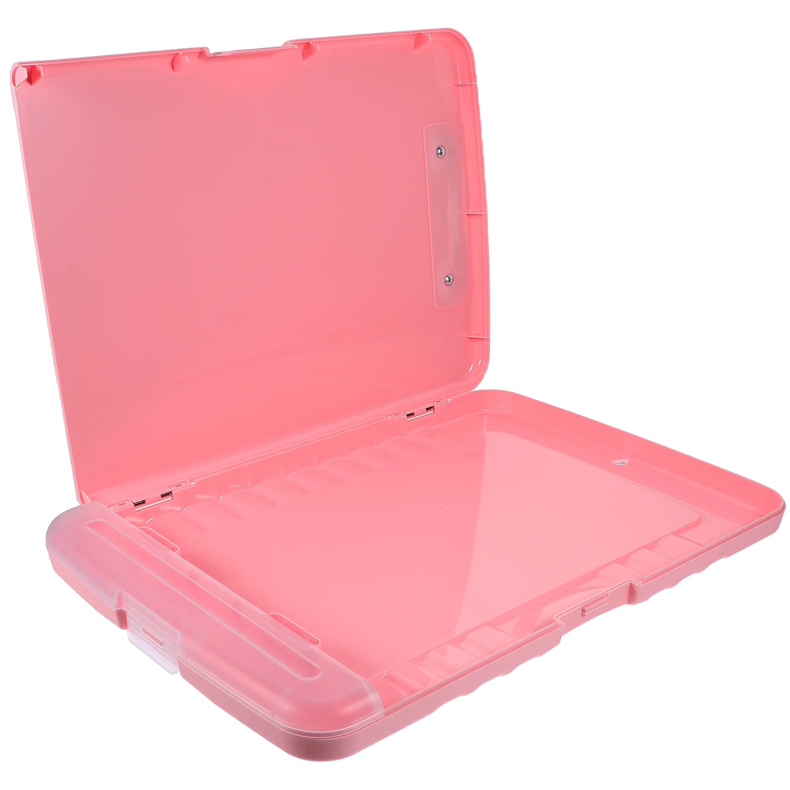

Store Clipboard Portable File Folders Storage Plastic Clips Office with Practical Clipboards