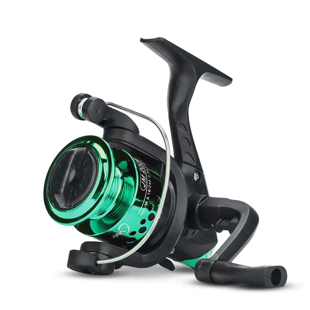 Moulinet Spinning 5.2:1 pour pêche au leurre et trolling avec bobine plastique haute performance