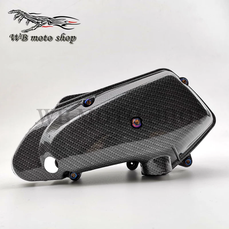 For Honda dio DIO50 AF17 AF18 AF27 AF28 ZX AF34 AF35 motorcycle scooter modifed air filter cover Imitation Carbon intake filter