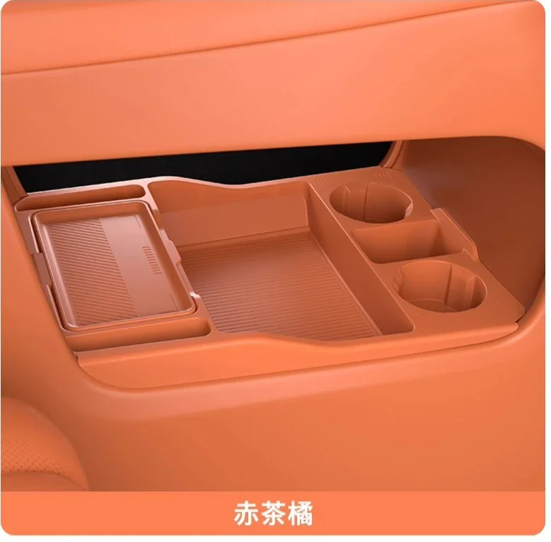 For AITO 8 M8 SERES 7 2025 Car Central Control Lower Storage Box Silicone Organizing Box Container Tray Car Interior Accessories detail image 10
