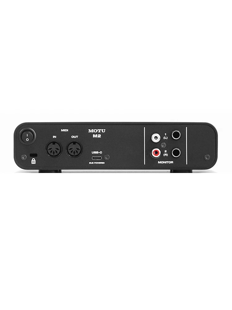 Motu m2 2-in / 2-out USB-Audio-Interface mit profession eller 