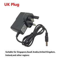 Universal 5V Power Adapter with EU, US, UK, and AU Plug Options - 5V 1A (UK plug)