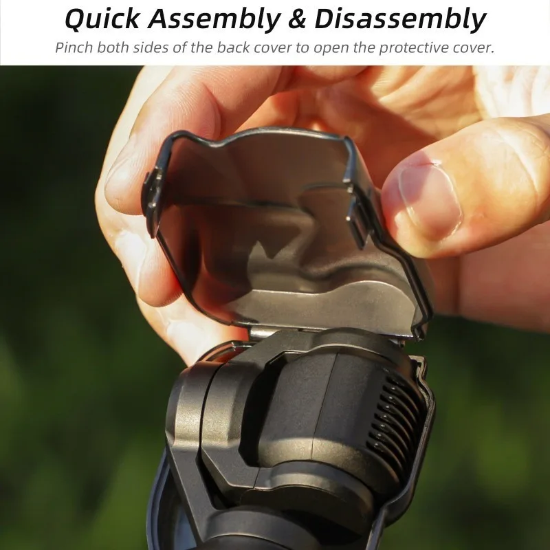 Zachte siliconen beschermhoes hoes hoes voor DJI Osmo Pocket 3 accessoires gimbal camera beschermhoes cover shell voor Osmo Pocket 3 Protector (zwart